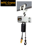 208/230V 3-Phase 1 Ton MTC Crane Chain Hoist- Free Shipping (Lower 48 only)